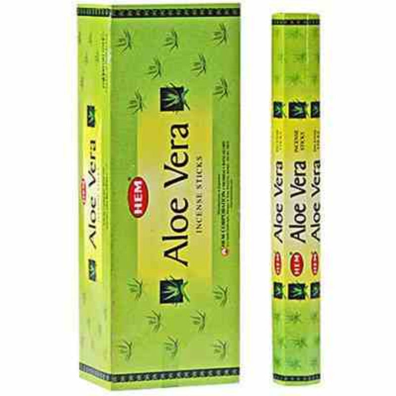 Hem Incense (20 Stick) - Aloe Vera - Set of 6