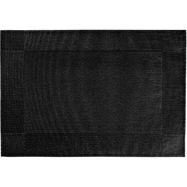 Vinyl Placemat (Classic) (Black)(Set Of 12)