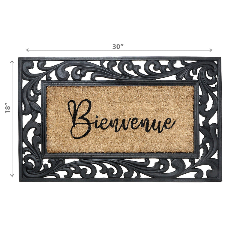 Rubber & Coir Mat Bienvenue