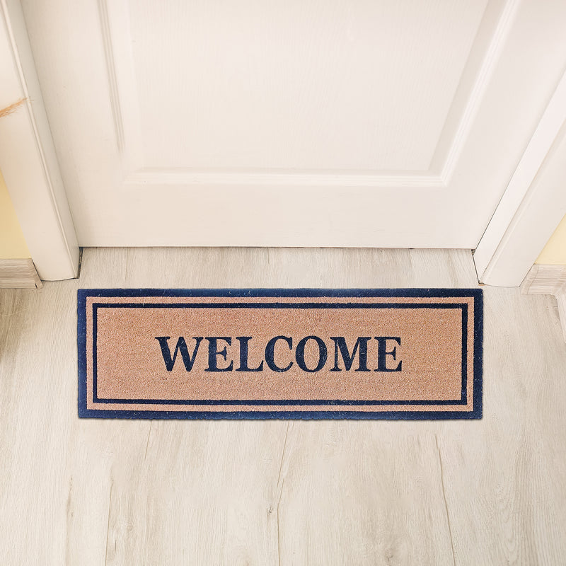 Coir Door Mat Welcome 16 X 48