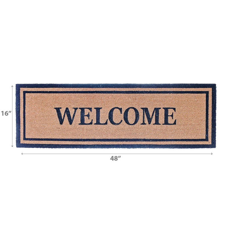 Coir Door Mat Welcome 16 X 48