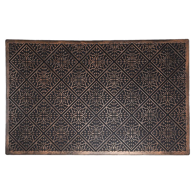 Rubber Mat (Tiled Floral)