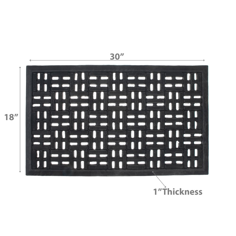 Rubber Mat Square Grid