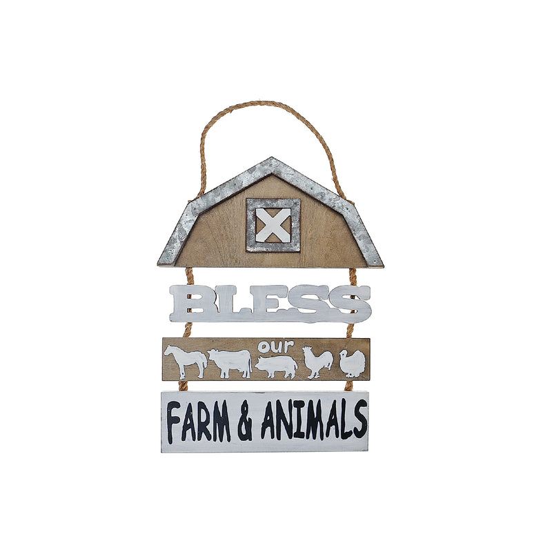 Bless Our Farm & Animals Hanger