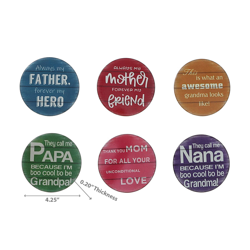 Ceramic Coaster Someone Special Asstd - Set of 6