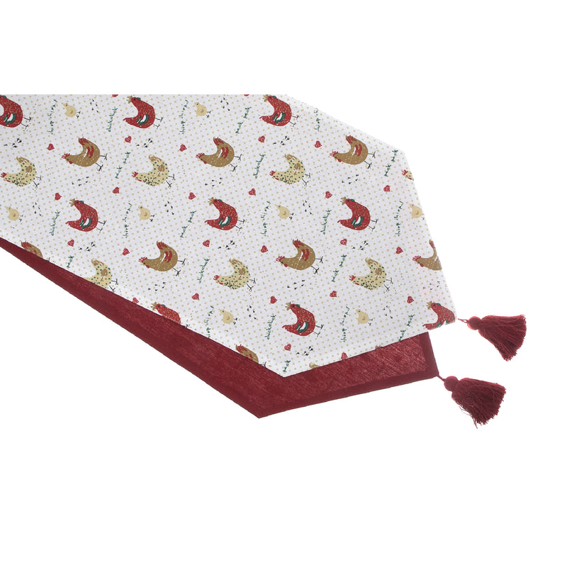 Cotton Table Runner (54") (Farmhouse Chicken) - Set of 2