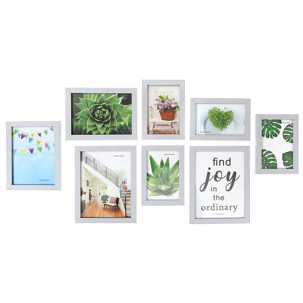 8 Pc Gallery Frame Set (Pewter)