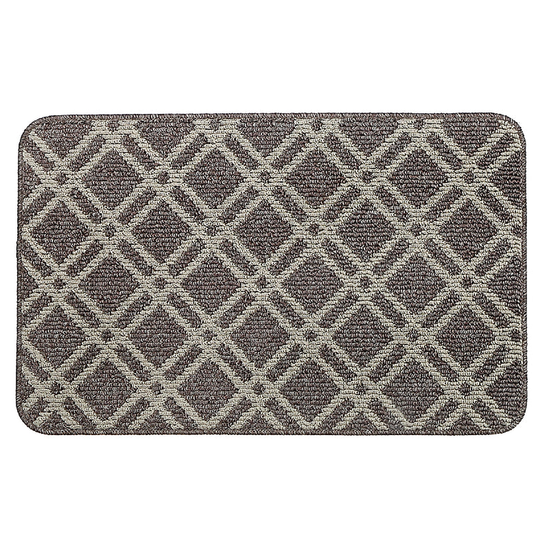 Diamond Tufted Floor Mat Asstd 2' X 3' - Set of 4