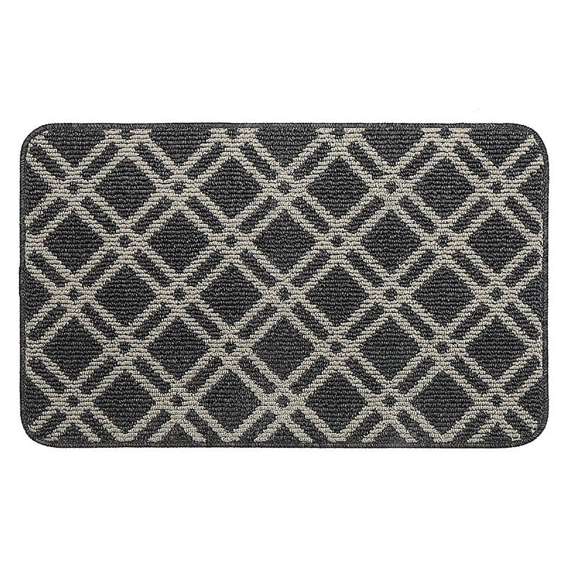 Diamond Tufted Floor Mat Asstd 2' X 3' - Set of 4