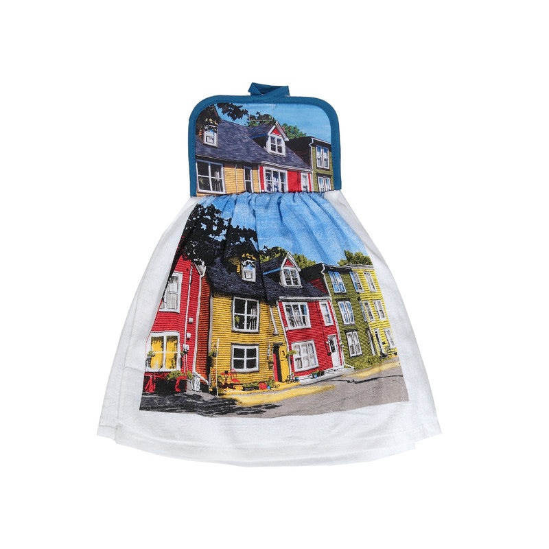 Tie Hand Towel (Rowhouse) - Set of 2