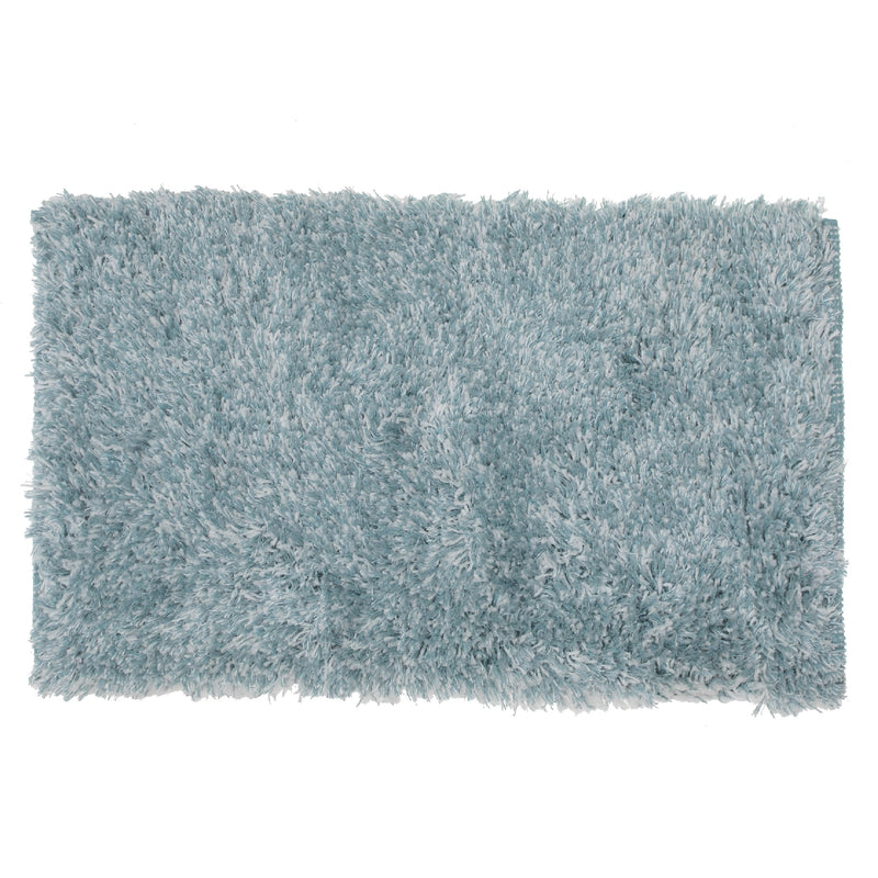 Cotton Loom Bath Mat Blue 20X32