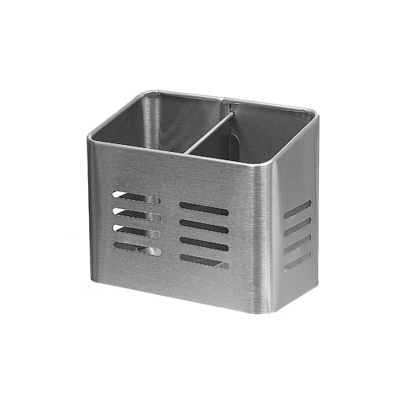 Stainless Steel 2 Section Cutlery Holder