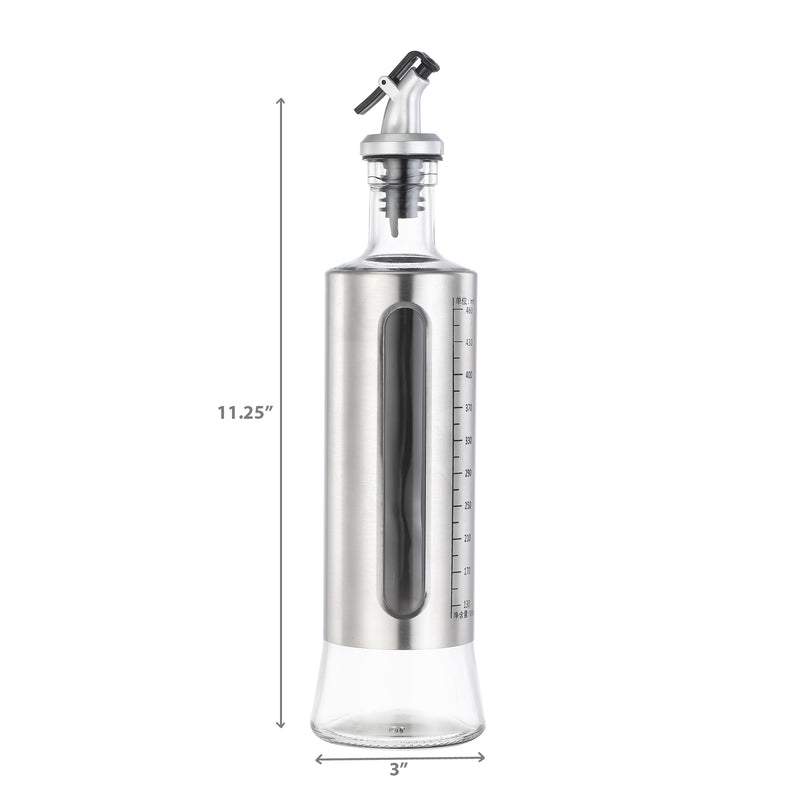 Glass Oil/Vinegar Dispenser 500Ml - Set of 2