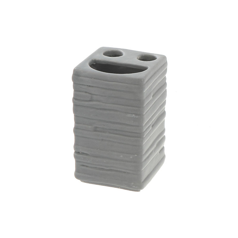 Ceramic Toothbrush Holder (Gray Slate)