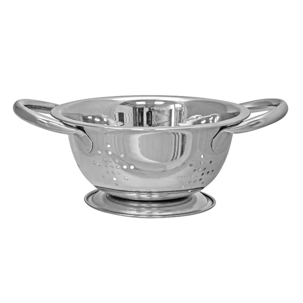 Stainless Steel Colander With Handles 6.25" - Set of 2