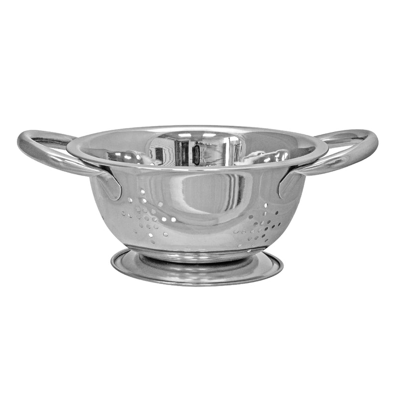 Stainless Steel Colander With Handles 6.25" - Set of 2