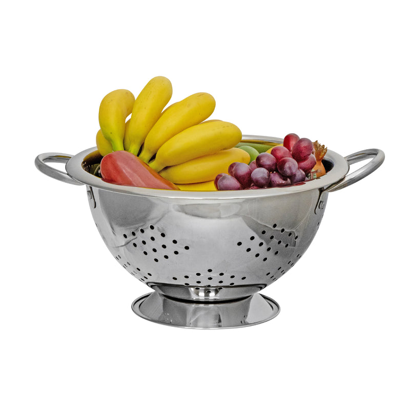 Stainless Steel Deep Colander With Handles 13"