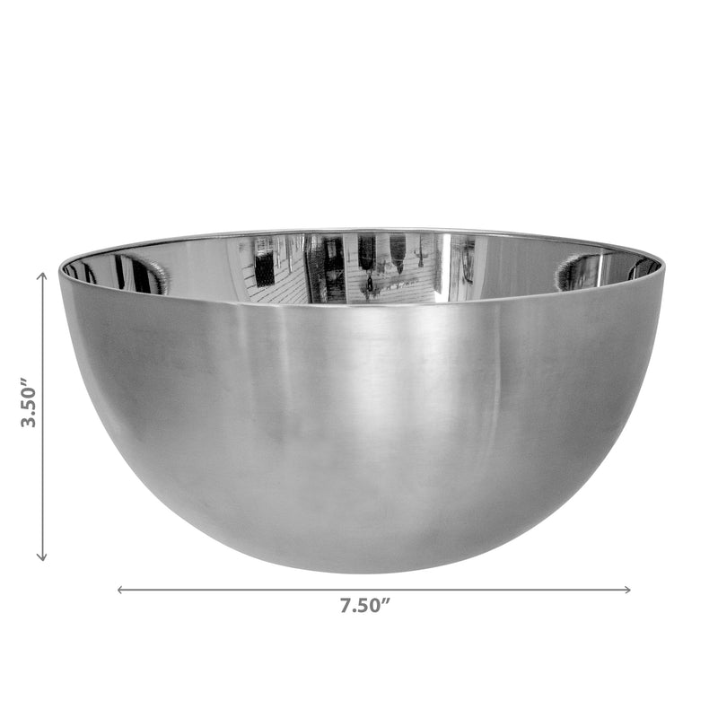 Stainless Steel Salad Bowl 7.50" - Set of 2