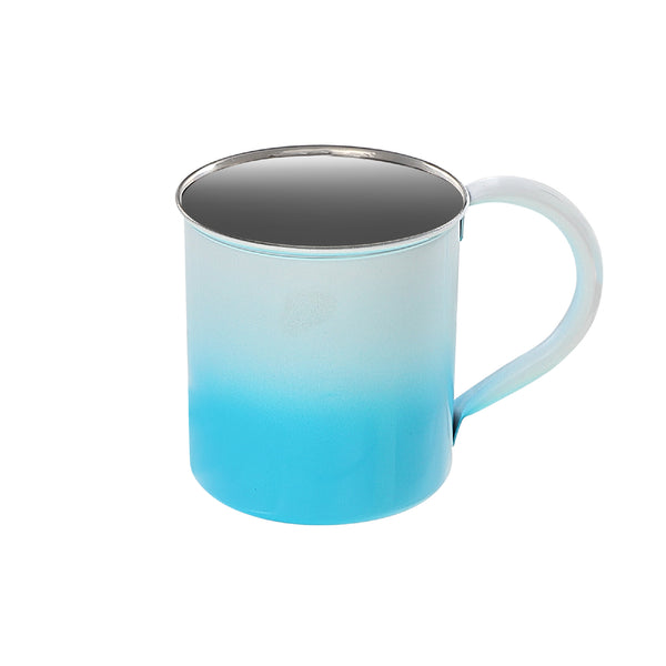 Stainless Steel Ombre Mug Blue - Set of 2