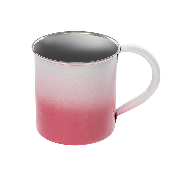 Stainless Steel Ombre Mug Pink - Set of 2