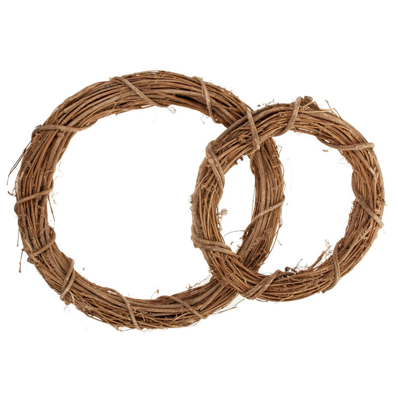 Vine Wreath (Natural) (Set Of 2)