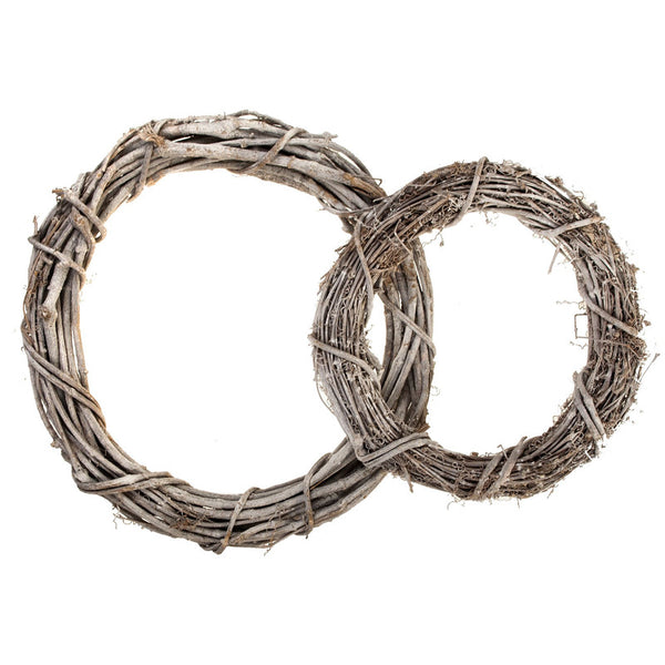 Vine Wreath (White) (Set Of 2)