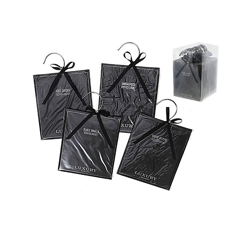 Tuxedo Wardrobe Sachet With Hanger - Set of 12