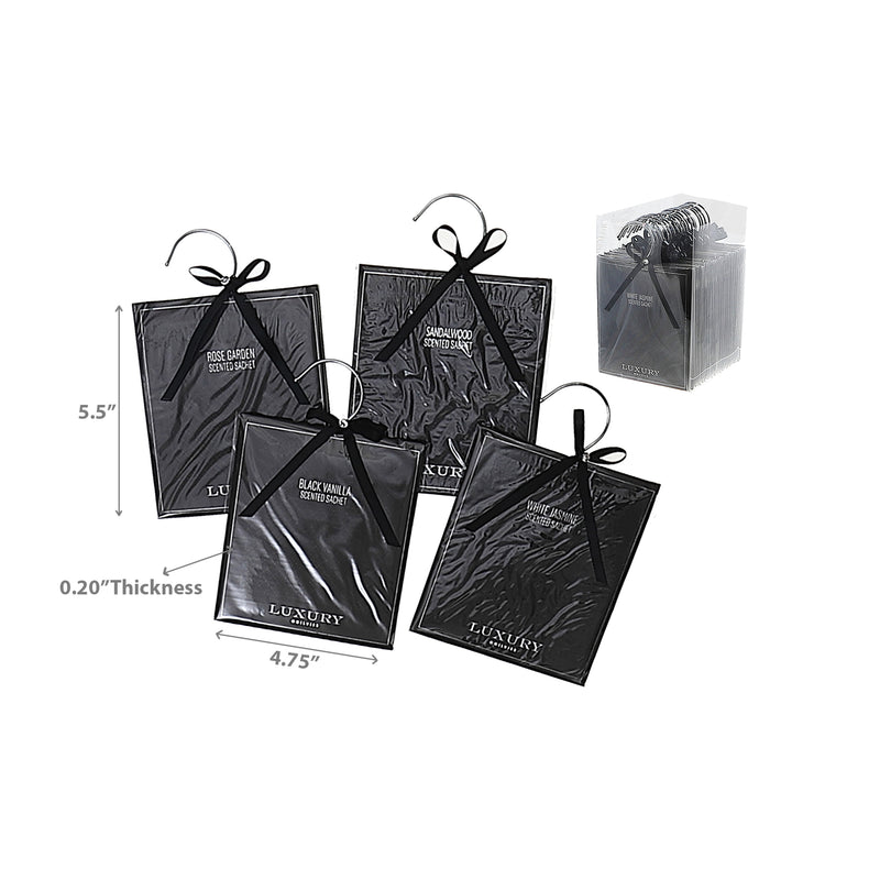 Tuxedo Wardrobe Sachet With Hanger - Set of 12