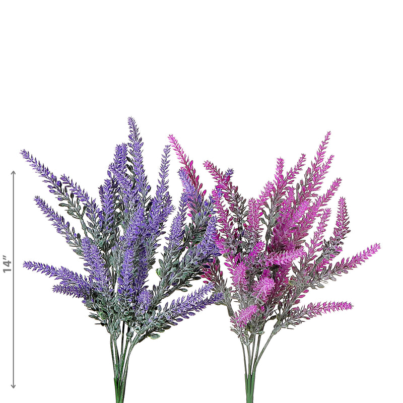 Artificial Lavender Pick Asstd - Set of 2