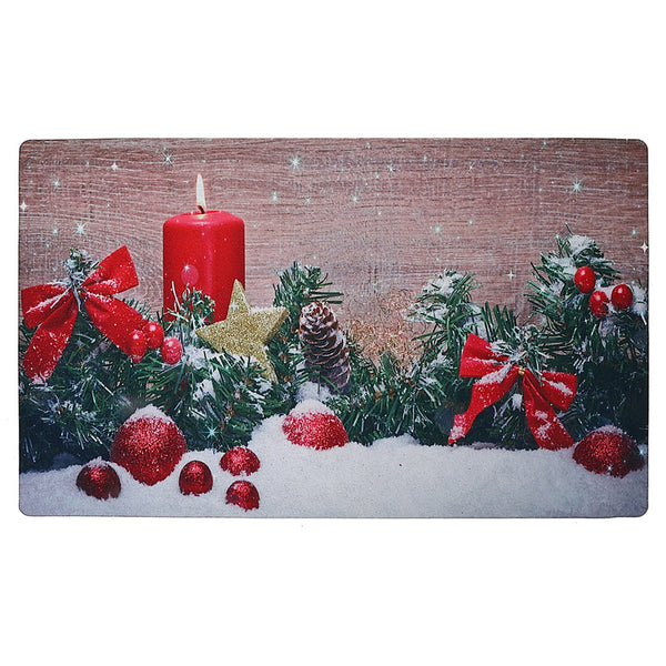 Printed Rubber Mat (Festive Decor)