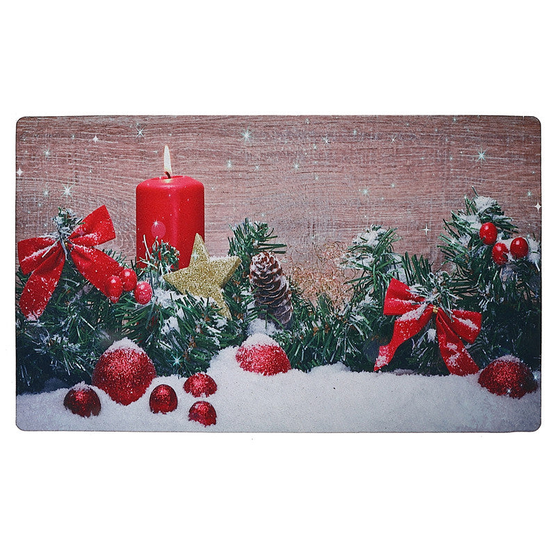 Printed Rubber Mat (Festive Decor)