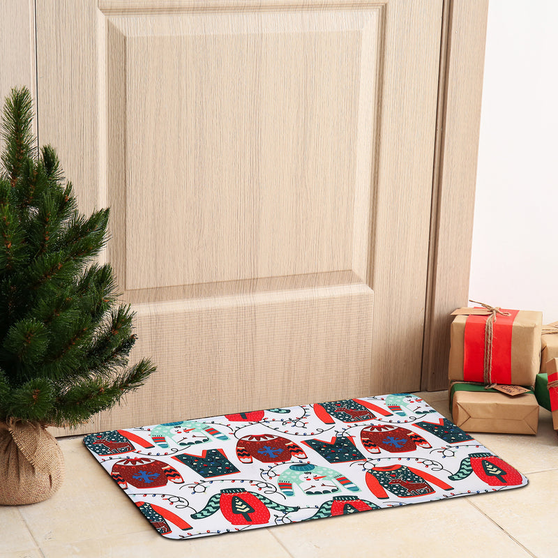 Christmas Memory Foam Mat Weather