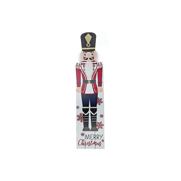 Christmas Wooden Nutcracker Shape Wall Plaque