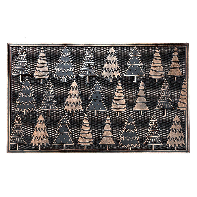 Christmas Rubber Mat Christmas Trees