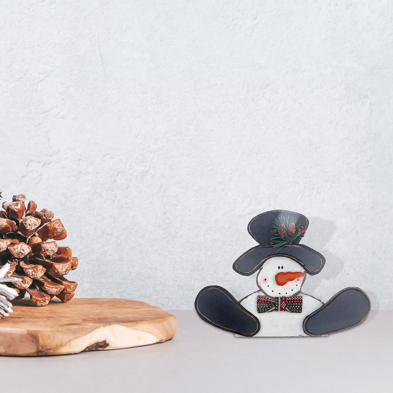 Christmas Wooden Melting Snowman Hanger