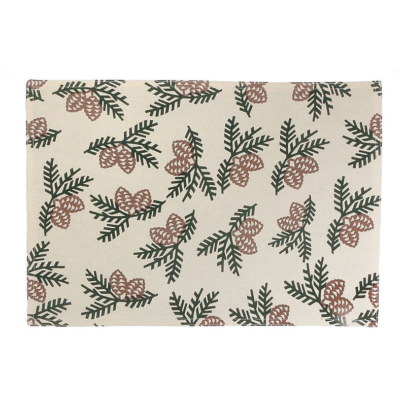 Cotton Placemat (Pinecone)