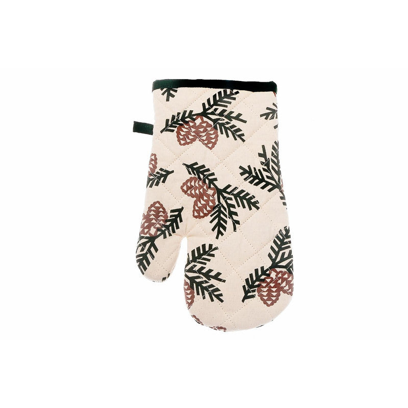 Cotton Oven Mitt (Pinecone)